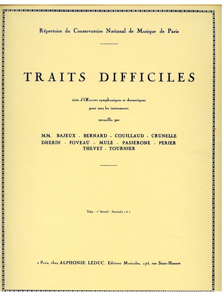 Traits Difficiles